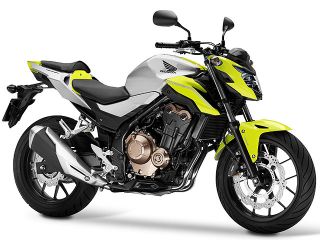 2018年 CB500FForce Silver Metallic Lemon Ice Yellow