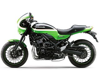 2020年 Z900RS CAFEヴィンテージライムグリーン×エボニー（サイドビュー）