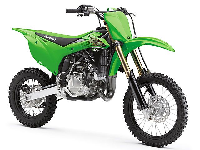 2020年 KX85 ライムグリーン（カタログメイン）