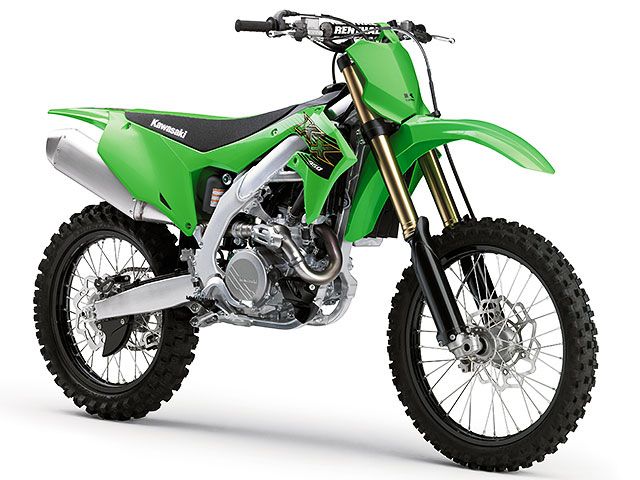 2020年 KX450 ライムグリーン（カタログメイン）