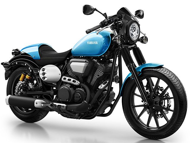 2015年 XV950 Racer Glacier Blue（カタログメイン）