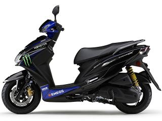 2019年 CYGNUS X MonsterEnergy YamahaMotoGP Edition（サイドビュー）