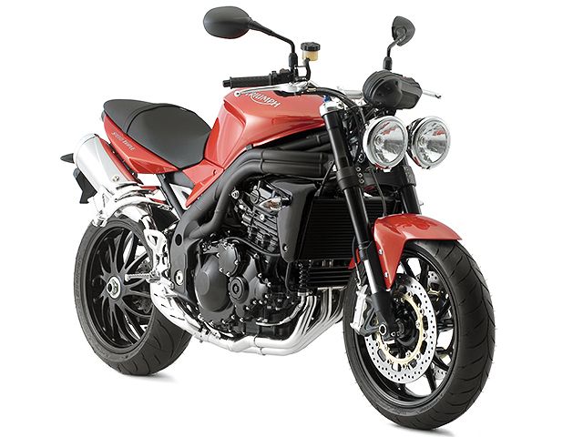 2008年 Speed Triple ブレイジングオレンジ（カタログメイン）