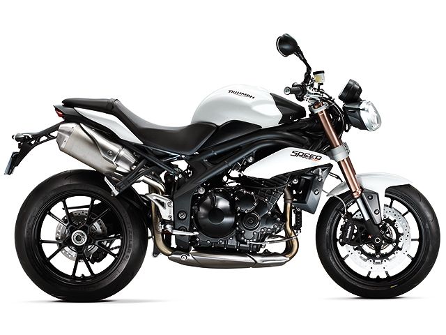 2012年 Speed Triple クリスタルホワイト（カタログメイン）