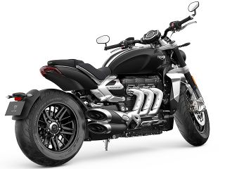 2020年 Rocket 3 RPhantom Black（リアビュー）
