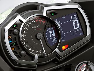 2020年 Ninja 250 KRT Edition（メーター表示イメージ）