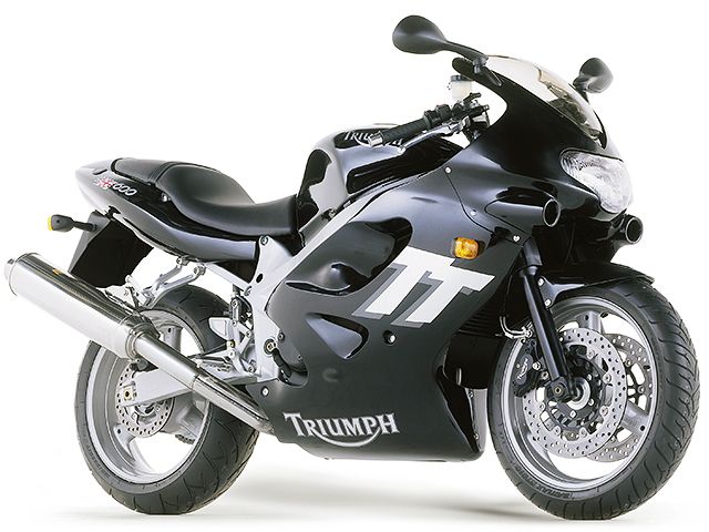 2002年 TT600 ジェットブラック（カタログメイン）