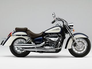 2009年 Shadow 750アドベンチャーブルーメタリック×クラシカルホワイト