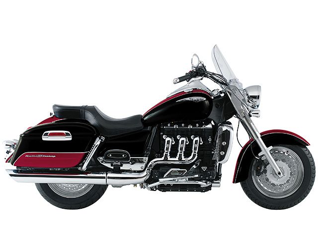 2009年 Rocket Ⅲ Touring ジェットブラック/サンセットレッド（カタログメイン）