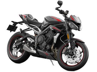 2020年 Street Triple RSシルバーアイス×ディアブロレッド（アルミニウムシルバーデカール）