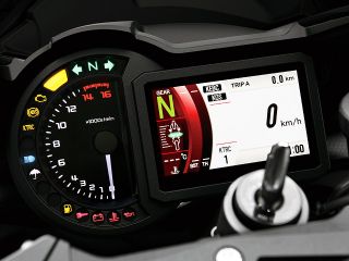 2020年 Ninja H2 Carbon（メーター表示イメージ）
