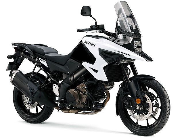 2020年 V-Strom 1050 Glass Sparkle Black/Pearl Brilliant White（カタログメイン）