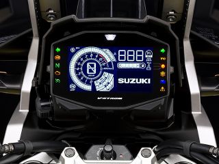 2020年 V-Strom 1050XT（メーター表示イメージ）