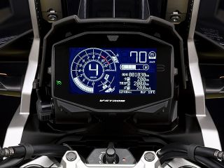 2020年 V-Strom 1050XT（メーター表示イメージ）