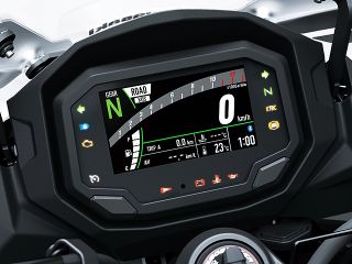 2020年 Ninja 1000SX（メーター表示イメージ）