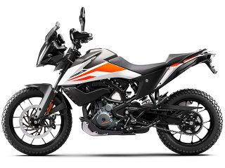 2020年 390 ADVENTUREホワイト（サイドビュー）