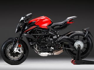 2020年 DRAGSTER 800 ROSSO（サイドビュー）