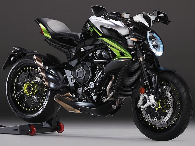 2020年 DRAGSTER 800 RR ICE PEARL WHITE/NEON GREEN/METALLIC CARBON BLACK(カタログメイン)
