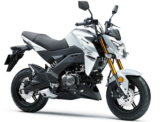 2020年 Z125 PRO パールブリザードホワイト（カタログメイン）