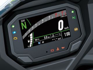2020年 Ninja 650 KRT Edition（メーター表示イメージ）