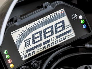 2020年 YZF-R3 ABS（メーター表示イメージ）