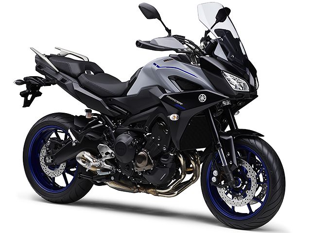 2020年 TRACER900 ABS マットブルーイッシュグレーメタリック3（カタログメイン）
