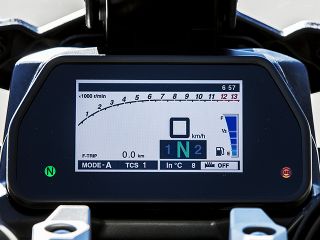 2020年 TRACER900 GT ABS（メーター表示イメージ）