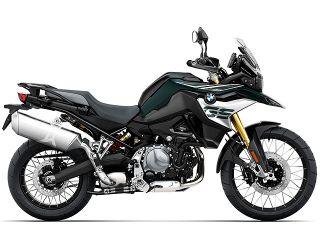 2020年 F850GSExclusive：ポルックス・メタリック・マット（サイドビュー）