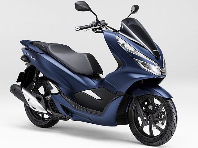2020年 PCX150 ABS マットイオンブルーメタリック(カタログメイン)