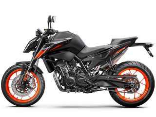 2020年 790 DUKEブラック（サイドビュー）