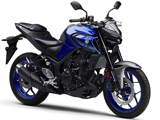 2020年 MT-25 ABS ディープパープリッシュブルーメタリックC(カタログメイン)
