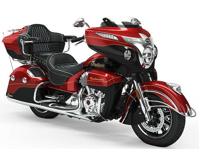 2019年 Roadmaster Elite Wildfire Red Candy over Black Crystal with 24k Gold Trim（カタログメイン）