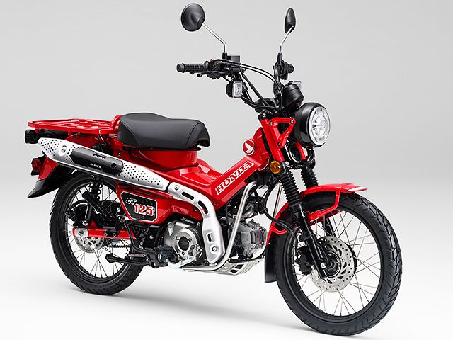 2020年 CT125 HUNTER Cub グローイングレッド(カタログメイン)