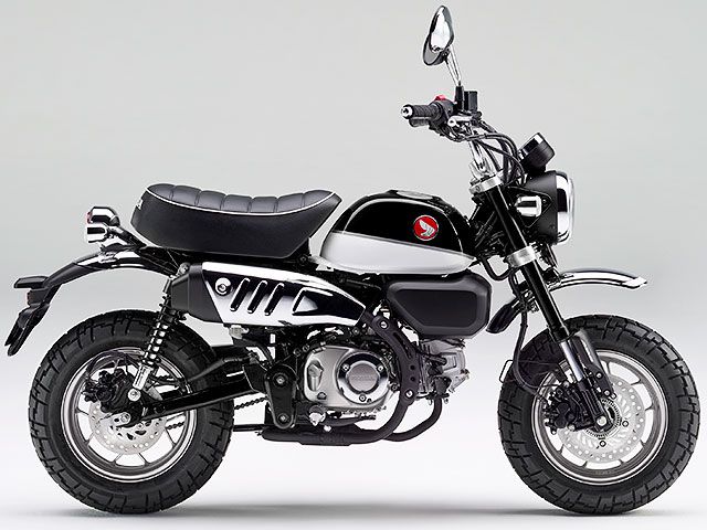 2020年 MONKEY125 ABS パールシャイニングブラック(カタログメイン)
