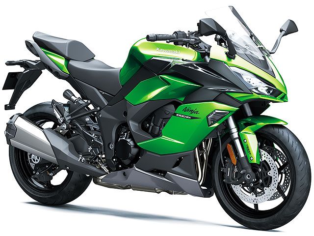 2020年 Ninja 1000SX エメラルドブレイズドグリーン×メタリックカーボングレー(カタログメイン)