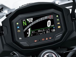 2020年 Ninja 1000SX（メーター表示イメージ）