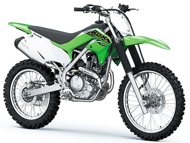 2021年 KLX230R ライムグリーン（カタログメイン）