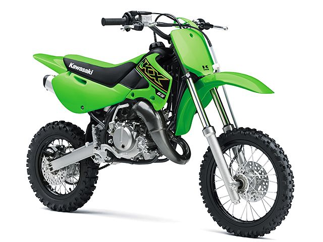2021年 KX65 ライムグリーン（カタログメイン）