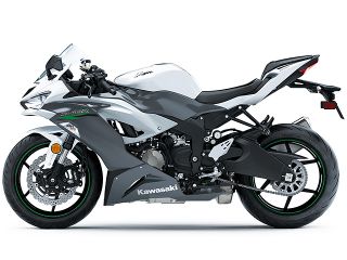 2021年 Ninja ZX-6R（サイドビュー）