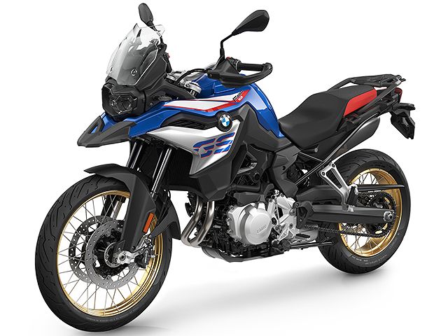 2021年 F850GS レーシングブルーメタリック（スタイルラリー）（カタログメイン）