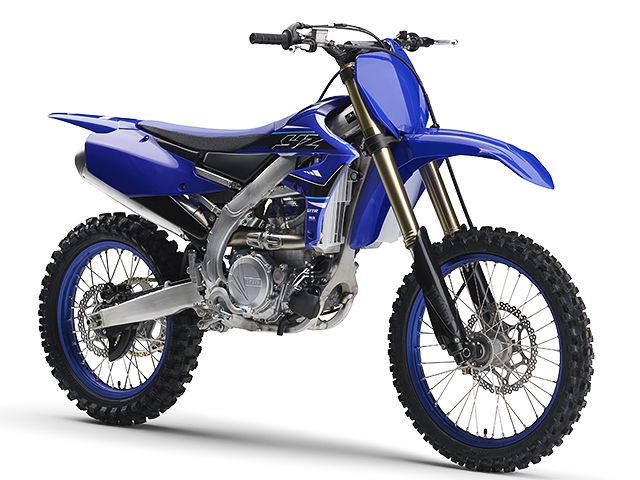 2021年 YZ450F ディープパープリッシュブルーソリッドE（カタログメイン）