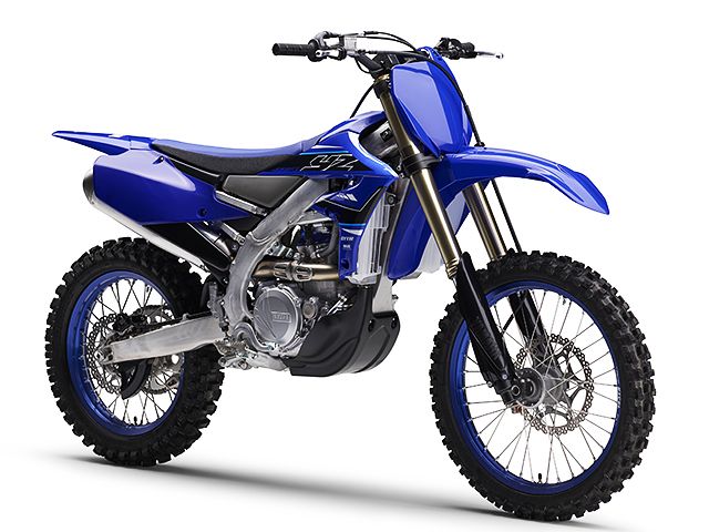 2021年 YZ450FX ディープパープリッシュブルーソリッドE（カタログメイン）