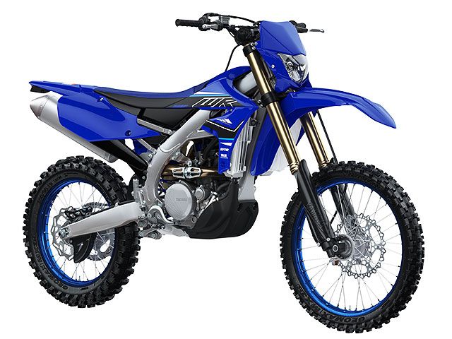 2021年 WR250F Icon Blue（カタログメイン）