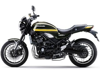 2021年 Z900RSキャンディトーングリーン（サイドビュー）