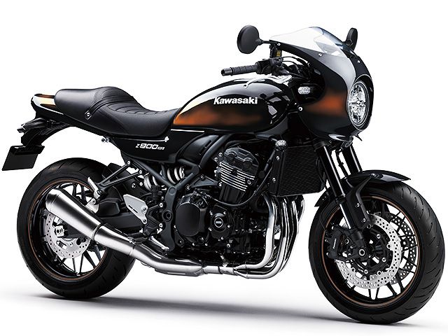 Z900RS Kawasaki バイクタンク 黒 ストライプ 中古 燃料タンク