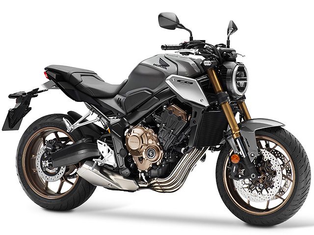 2021年 CB650R Pearl Smoky Gray（カタログメイン）
