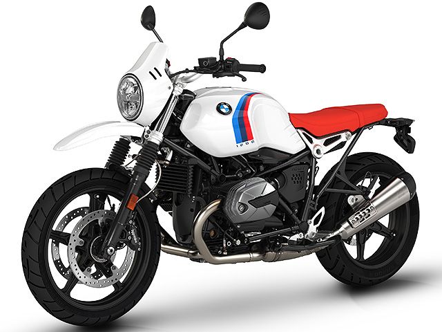 2021年 R nineT Urban G/S Alpine White with tape(カタログメイン)