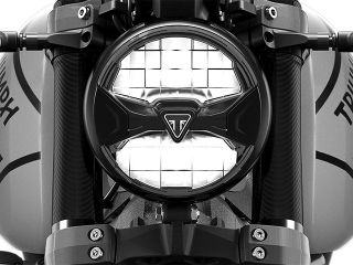 2021年 TRIDENT 660（ヘッドライト点灯イメージ）