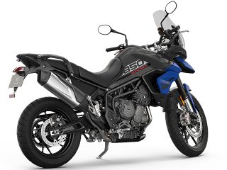 2021年 Tiger 850 Sport（リアビュー）