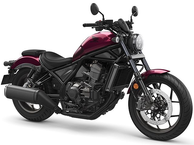 2021年 REBEL 1100 DCT Bordeaux Red Metallic(カタログメイン)